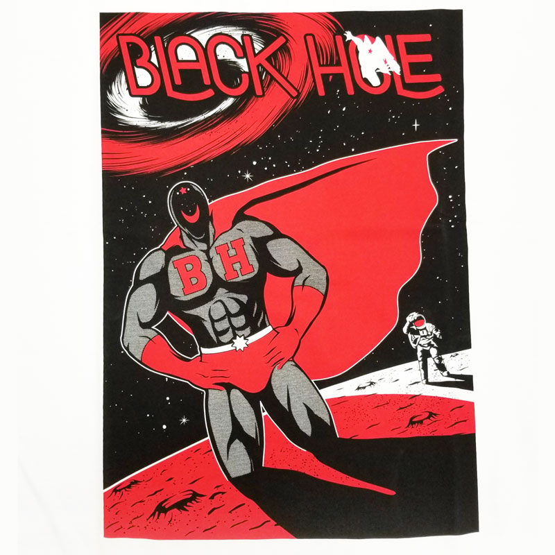 キン肉マン ブラックホールtシャツ Kinnikuman Muscle Apparel マッスルアパレル