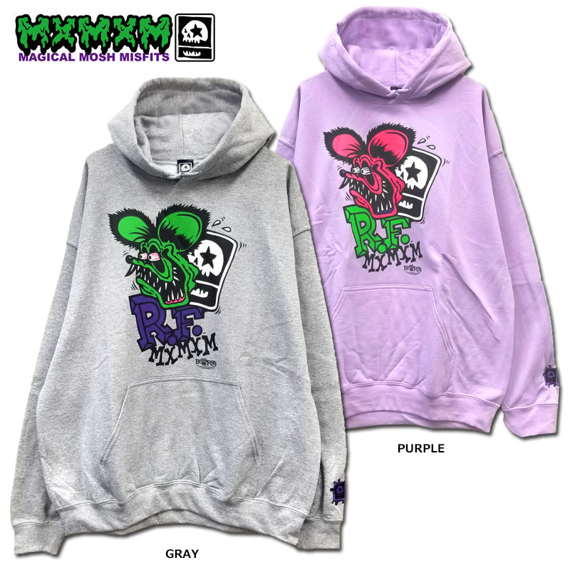 楽天市場 Mxmxm Magical Mosh Misfits マジカル モッシュ ミスフィッツ Ratfink X Mxmxm Magical Mosh Ratfink Hoodie プルオーバーパーカー Arktz Dba