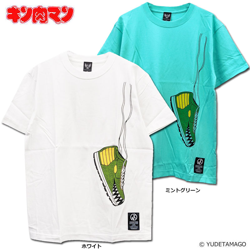 【キン肉マン】”スニゲーター・スニーカー”Tシャツ /半袖Tシャツ/KINNIKUMAN MUSCLE APPAREL/キン肉マン・マッスルアパレル  | arktz＆DBA