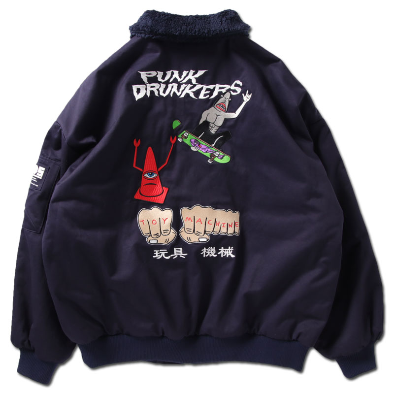 結婚祝い PUNK DRUNKERS パンクドランカーズ PDS×TOY MACHINE 玩具機械ドカジャン 2022年11月中旬〜下旬入荷予定  compiler.plasu.edu.ng