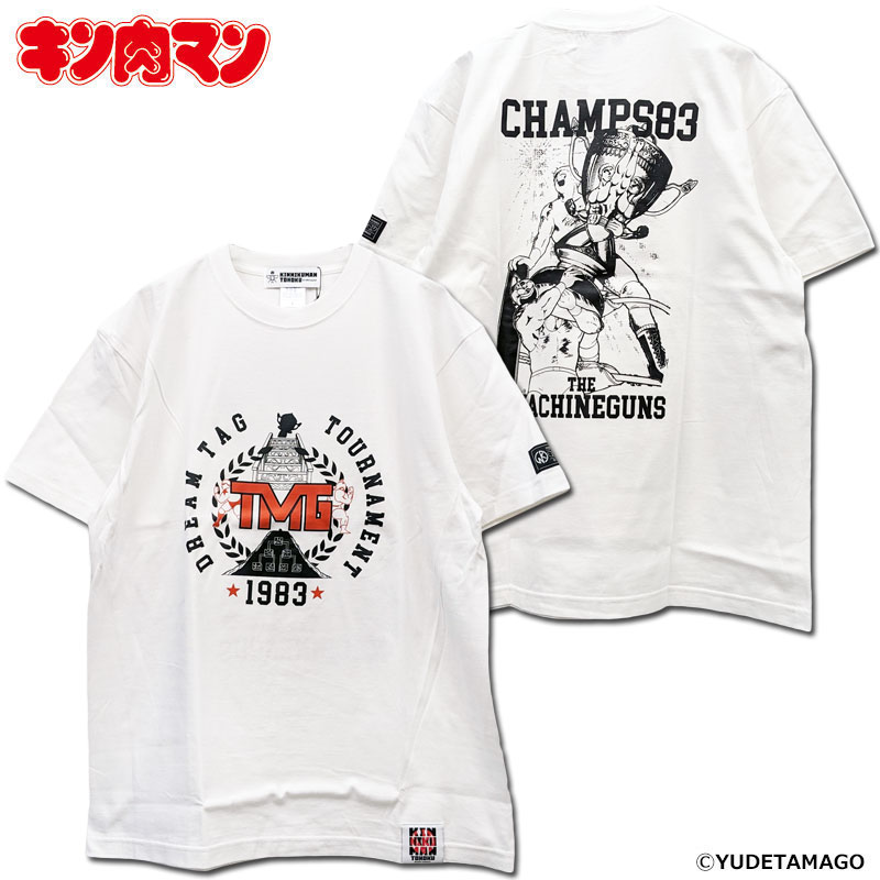 キン肉マン×GRAPE BRAIN Tシャツ Mサイズ 2枚セット 黒 白 キン肉マン×GRAPE BRAIN】かっこよすぎるTシャツが登場