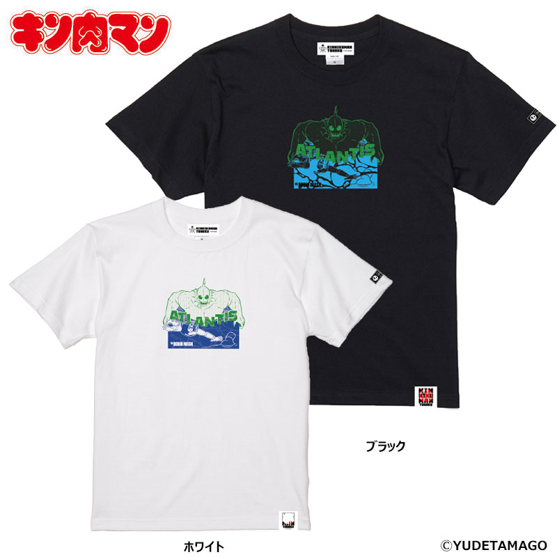 キン肉マン×GRAPE BRAIN Tシャツ Mサイズ 2枚セット 黒 白 キン肉マン×GRAPE BRAIN Tシャツ Mサイズ 2枚セット 黒 白