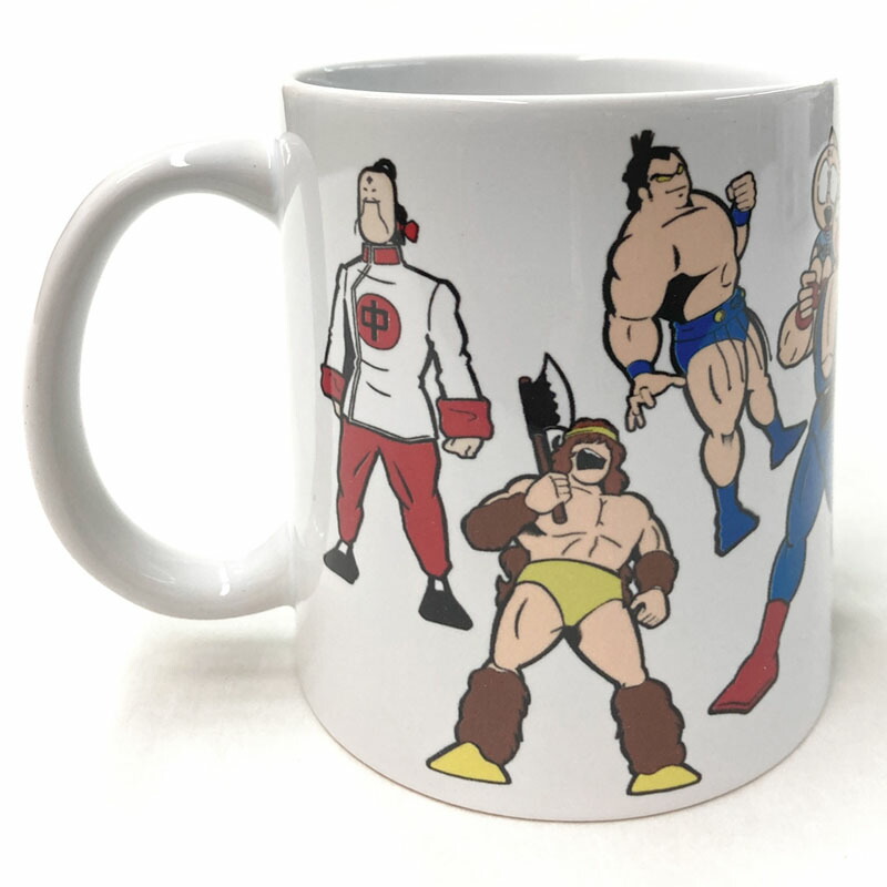 【キン肉マン】正義超人マグカップ（ホワイト）/KINNIKUMANIA COLLECTION画像