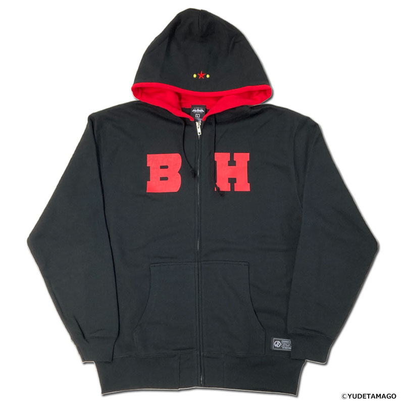 【キン肉マン】BH ZIPパーカー/ ブラックホール/ KINNIKUMANIA COLLECTION/キン肉マニア・コレクション画像