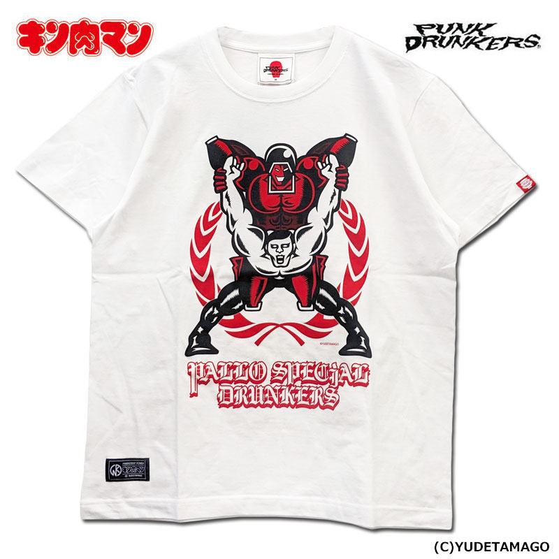 楽天市場】【キン肉マン】PUNK DRUNKERS(パンクドランカーズ)/PDS×キン肉マン/アシュラマン怒TEE.2024［WHITE］/アークティーズ別注カラー  : arktz＆DBA