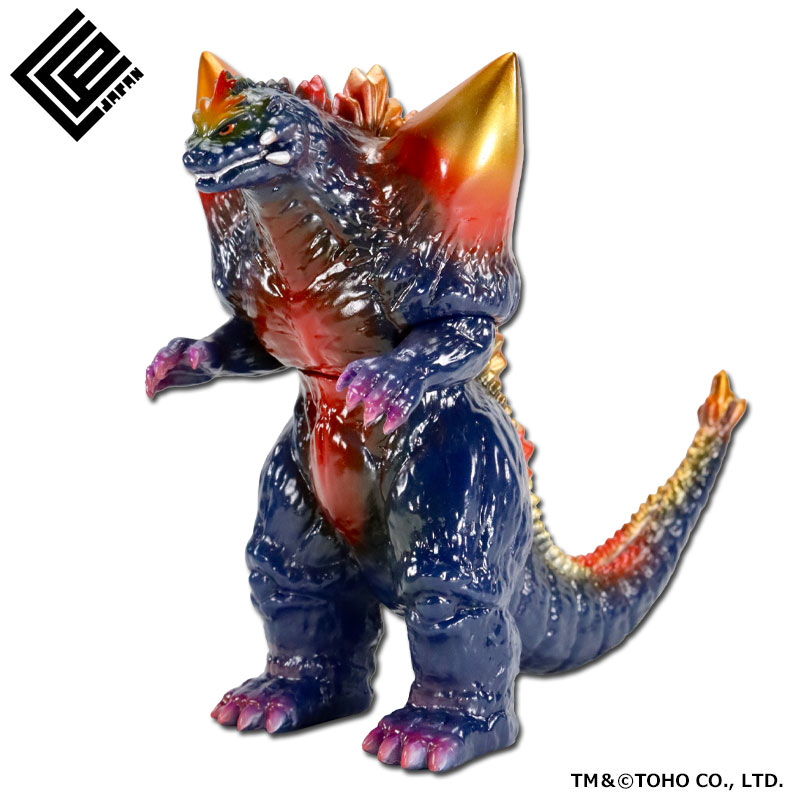 新品ゴジラフィギュア　人形　ミドルサイズシリーズ　ソフビトーホー　東宝 TOHOシネマズ新宿のオープン10周年を記念した限定カラーの