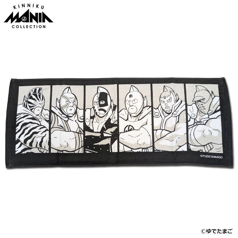 楽天市場】【キン肉マン】V2 フェイスタオル（ブラック）/KINNIKUMANIA