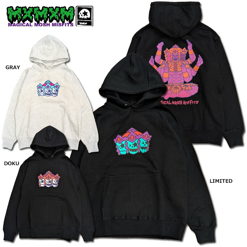 【MxMXM】MAGICAL MOSH MISFITS（マジカル モッシュ ミスフィッツ）/キン肉マン x MxMxM “マジカル モッシュ アシュラマン” HOODIE/スウェット/フードパーカー