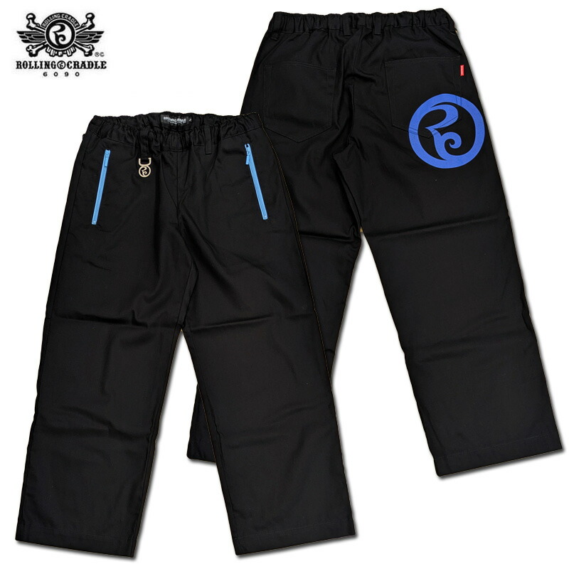 【ロリクレ】ROLLING CRADLE(ローリングクレイドル) /RC EASY PANTS［BLACK］ /イージーパンツ