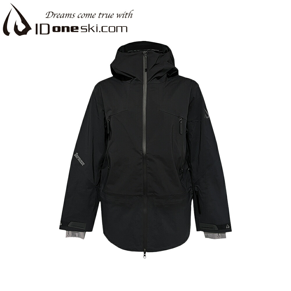 【 素材と機能性を追求したウェア 】 アイディーワン スポーツ スキーウェア モーグルウェア ジャケット 保温性 防水 ブラック MOGUL3L H.Sel JK ID one