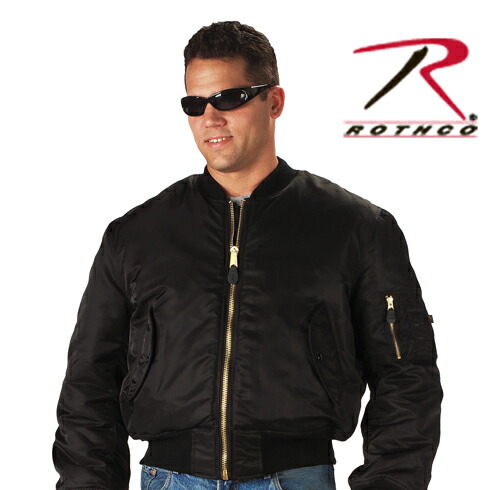 楽天市場】○○ ロスコ 7324 ブラック MA-1 Sサイズ フライト