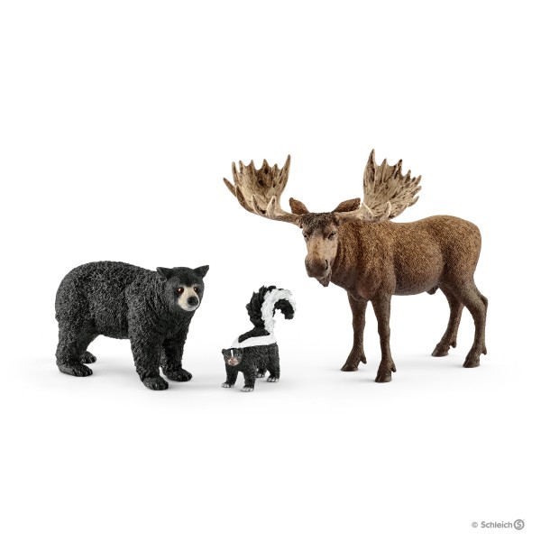 【楽天市場】Schleich (シュライヒ) 北米の森に住む動物 41456 【全商品・全在庫】【正規品】【まとめ買いで送料無料】：アームズギア