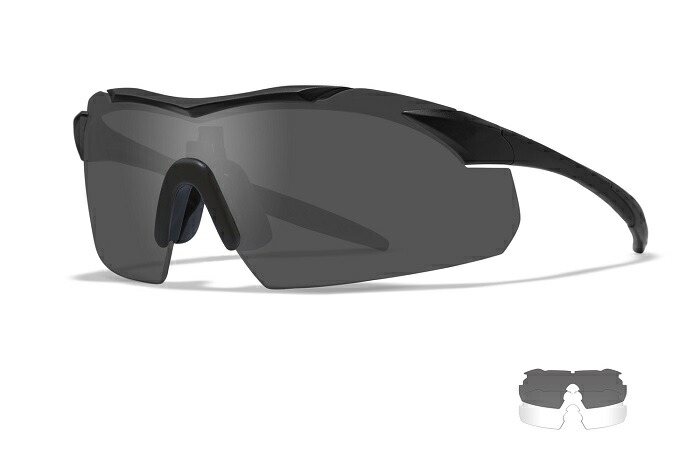 【出現クーポン使用で割引】 ワイリーエックス/ヴェイパー TL 2レンズ  ブラックフレーム サングラス 日本人仕様 VAPOR ver.J【Wiley X正規販売店】