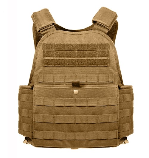 ●● ロスコ コヨーテタン 8923 タクティカルギア MOLLE モジュラー プレートキャリア ベスト ROTHCO【日本正規品】 (サバゲー)