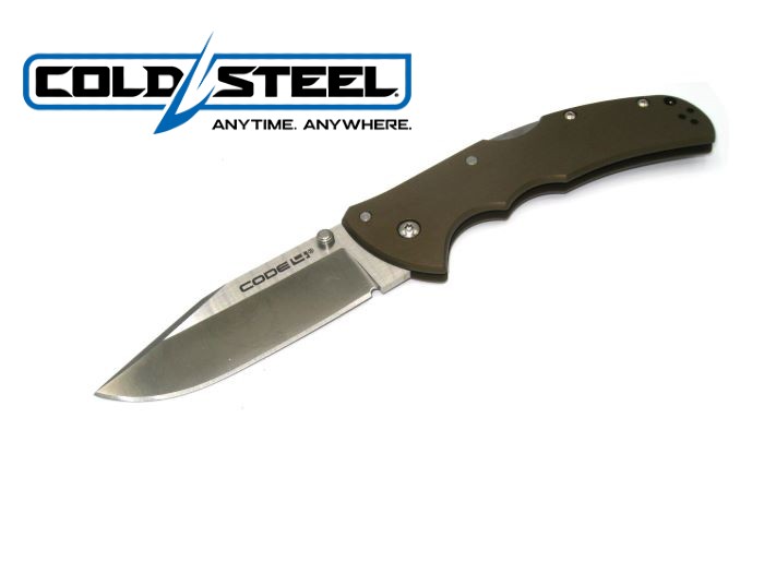 コールドスチール 58PC CODE4 コード4 S35VN鋼/6061アルミニウム スピアポイント ナイフ COLD STEEL ミリタリー アウトドア キャンプ サバイバル サバゲ