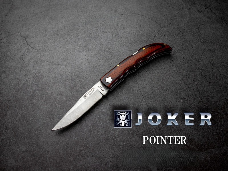 ジョーカーナイフ ポインター NR69 スタミナウッド 折りたたみナイフ Joker POINTER STAMINA WOOD FOLDING POCKET KNIFE【日本正規品】ミリタリー アウトドア キャンプ サバイバル サバゲー 4,866円