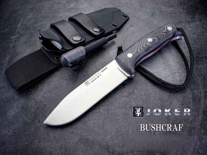 滑稽者 コマーシャル125-F ノマド マイカルタ カイデックスシース かん木手工芸品 JOKER NOMAD BUSHCRAFT AND KYDEX SHEATH ミリタリー  アウトドア 難民キャンプ 生き残ること サバゲー