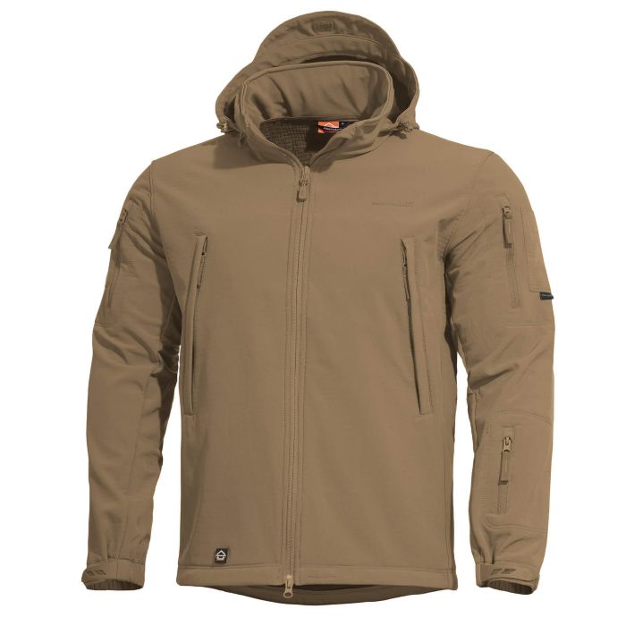 ペンタゴン アルタクシーズ コヨーテ Sサイズ K08011-03 ソフトシェル ジャケット PENTAGON Artaxes Soft-shell Jacket (サバゲー)｜アームズギア