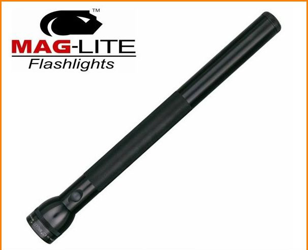 ●●最上機種 マグライト(ブラック・黒) 6D 単1 6本 フラッシュライト キセノン球 懐中電灯 MAGLITE【送料無料】
