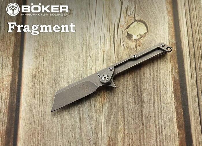 ●● ボーカー プラス 01BO660 フラグメント スリップジョイント 折り畳みナイフ,BOKER Plus Fragment Folding Knife【日本正規品】ミリタリー アウトドア キャンプ サバイバル サバゲー