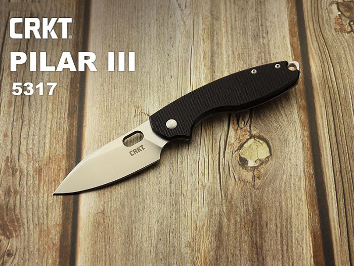 ●●  CRKT 5317 ピラー3 折り畳みナイフ,コロンビアリバーナイフ&ツール PILAR【配送無料】●