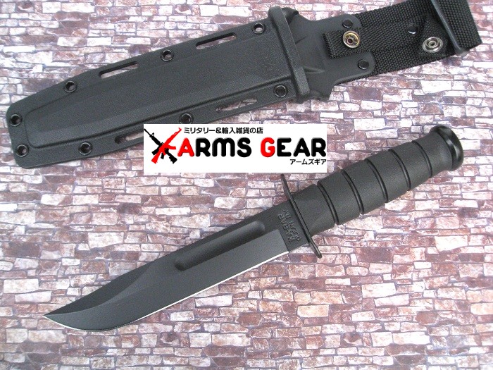 【楽天ランキング1位】 ケーバー 1213 ファイティングナイフ ブラック 直刃 KA-BAR 【日本正規品】