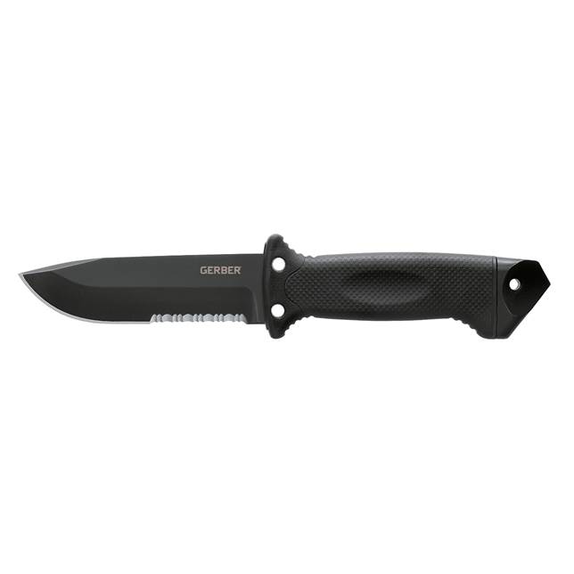 ●●ガーバー GERBER インファントリー LMF2 直・波コンビ刃 ナイフ ブラックハンドル G1629 INFANTRY