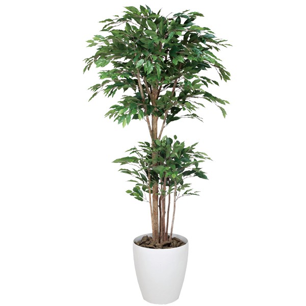 グリーン フェイクグリーン フェイク 人工観葉植物 おしゃれ 花 観葉植物 トロピカルベンジャミン 消臭 リビング 観葉植物 リビング フェイク 高さ180cm ベンジャミン 植物 人工植物 人工 アートグリーン 造花 オフィス 観葉植物 光触媒 ベンジャミン 高さ180cm 枯れない