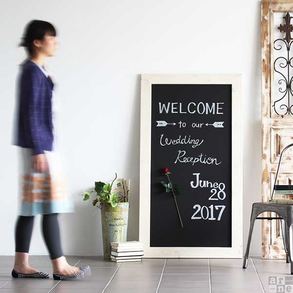 和室 ブラックボード 手書き レトロ 装飾 洋室 飲食店 北欧 日本製 黒板 白 店舗 看板 カフェ 木製 木 ウェルカムボード 店舗 アート ウエディング アンティーク 白 メニューボード インテリア雑貨 おしゃれ 壁掛け チョーク 手書き
