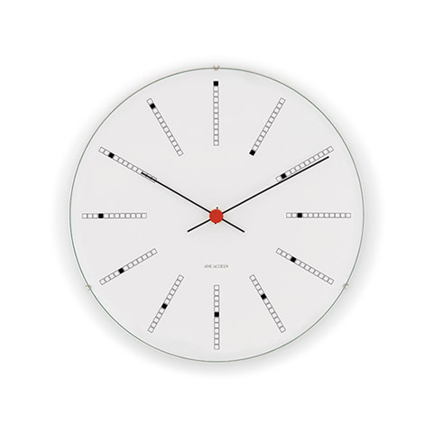 アルネ・ヤコブセン バンカーズ ホワイト29cm 掛け時計 楽天市場】【国内正規品】アルネヤコブセン 壁掛け時計 バンカーズ