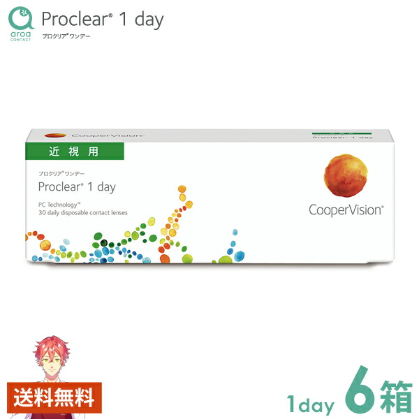 クーパー幻影 労働者階級せつ然たる 一デー 30枚×6箱 コンタクトレンズ 使い捨て 貨物輸送無料 医薬品・コンタクト・介護-ソフトコンタクトレンズ
