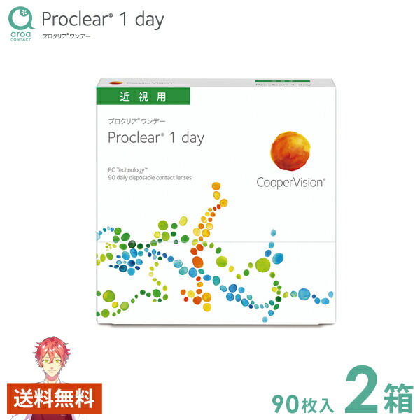 クーパー視力 労働者階級せつ然たる 壱デー 90枚×2箱 コンタクトレンズ 使い捨て 貨物輸送無料