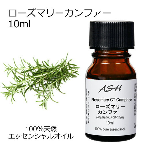楽天市場 ローズマリー Ctカンファー 10ml エッセンシャルオイル アロマオイル 精油 ハーブ系 Aeaj表示基準適合認定精油 アッシュ Ash 楽天市場店