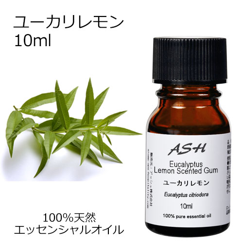 楽天市場 ユーカリレモン シトリオドラ 10ml エッセンシャルオイル アロマオイル 精油 樹木系 Aeaj表示基準適合認定精油 アッシュ Ash 楽天市場店