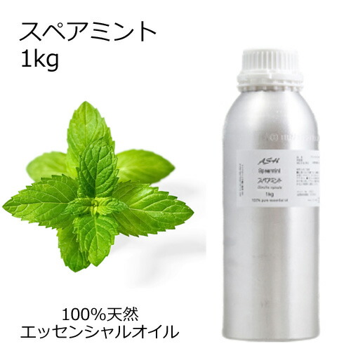 50 Off スペアミント 業務用1kg エッセンシャルオイル アロマオイル 精油 ミント ハーブ系 Aeaj表示基準適合認定精油 アッシュ Ash 店 特売 Www Regionalversorger At