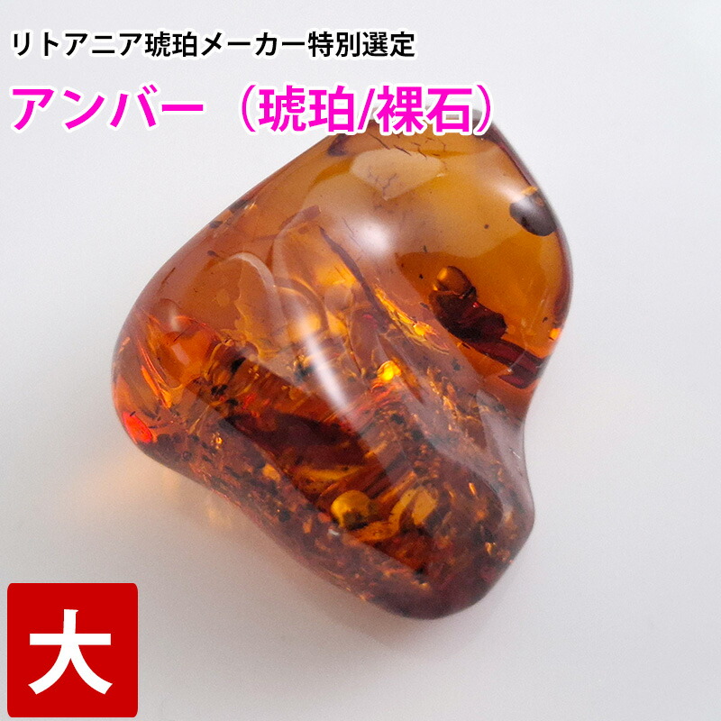 アンバールース 激レア大玉アンバー 天然琥珀 バルト海 裸石 粒売り バラ売り 天然石 パワーストーン ビーズ 【 卸 問屋 】|パワーストーン・天然石アロマ工房
