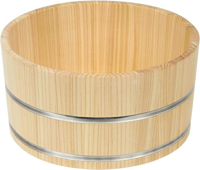 楽天市場】【檜王】 ひのき 湯桶 銅タガ 日本製 【 木製 檜 桧木 風呂