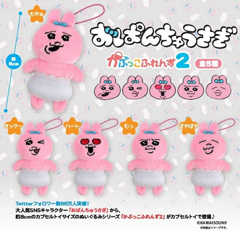 【最終値下げ】おぱんちゅうさぎ　んぽちゃむ　7点セット おぱんちゅうさぎ - おぱんちゅうさぎ んぽちゃむ 5点セットの
