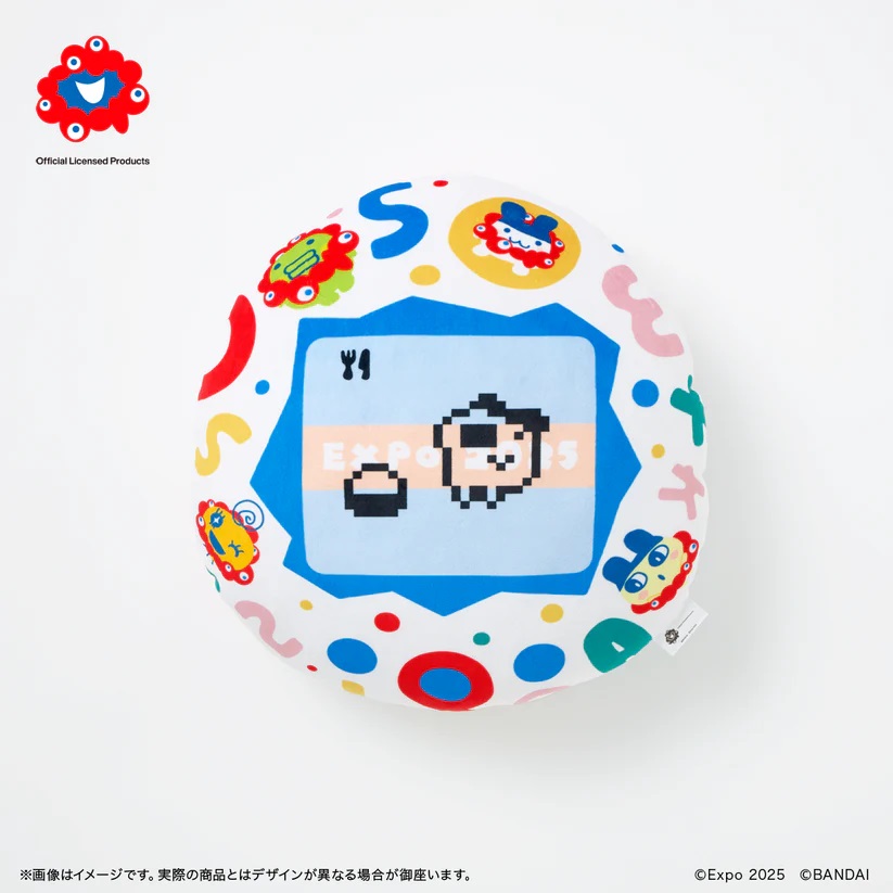 EXPO2025 ミャクミャク たまごっちコラボ 【クッション】