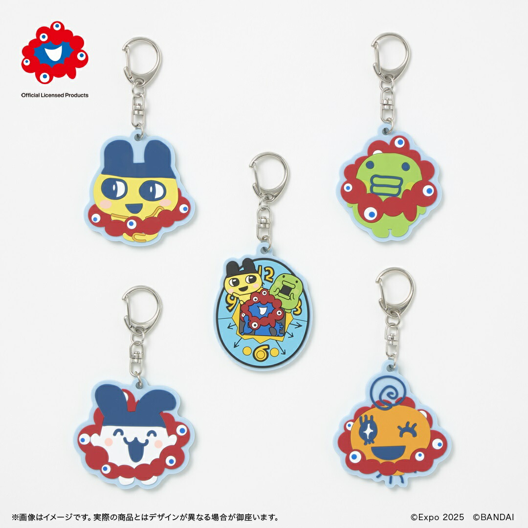 ミャクミャク　イコちゃん　めじるしアクセサリー　キーホルダ 全6種　限定 新品】めじるしアクセサリー ミャクミャク Aクリア 大阪関西万博