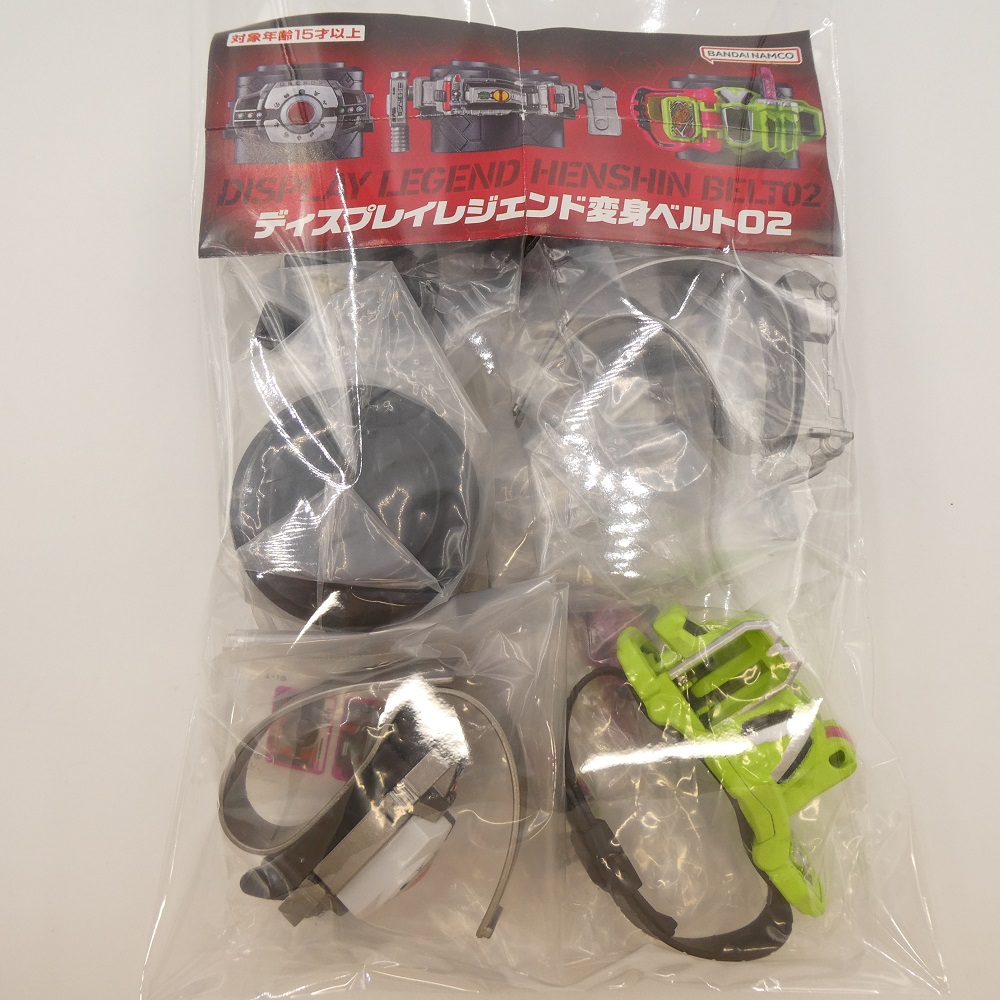 仮面ライダーシリーズ ディスプレイレジェンド変身ベルト02 【全4種セット】画像