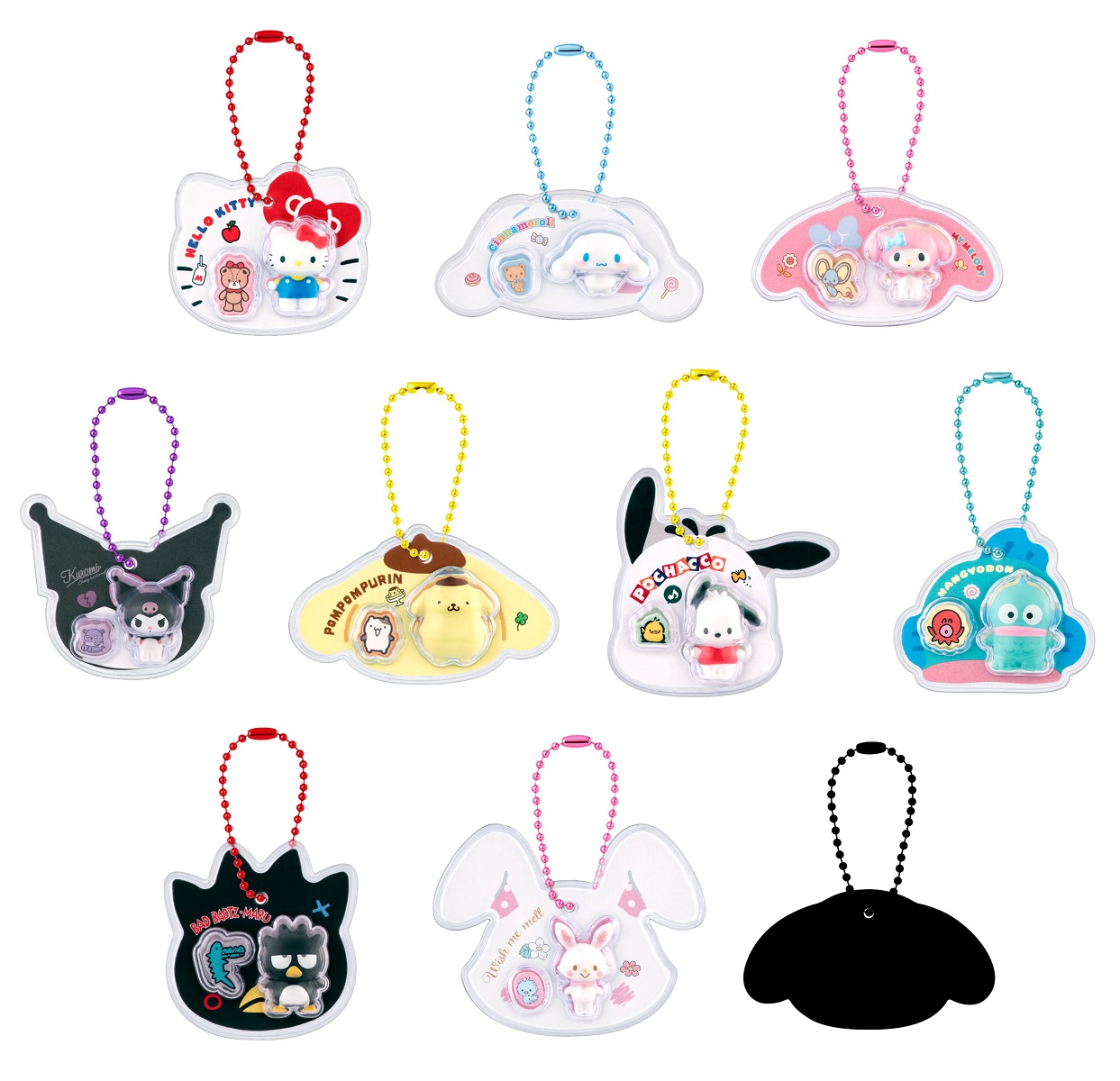 サンリオキャラクターズ パッケージチャーム&チョコボーロ 【各種】