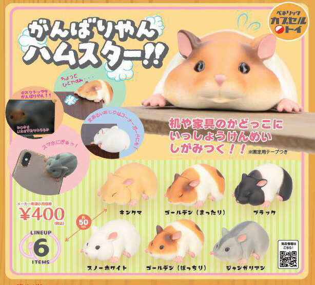 ハムスター色々セット 楽天市場】やまもっち ハムスター キンクマ大集合 全6種セット