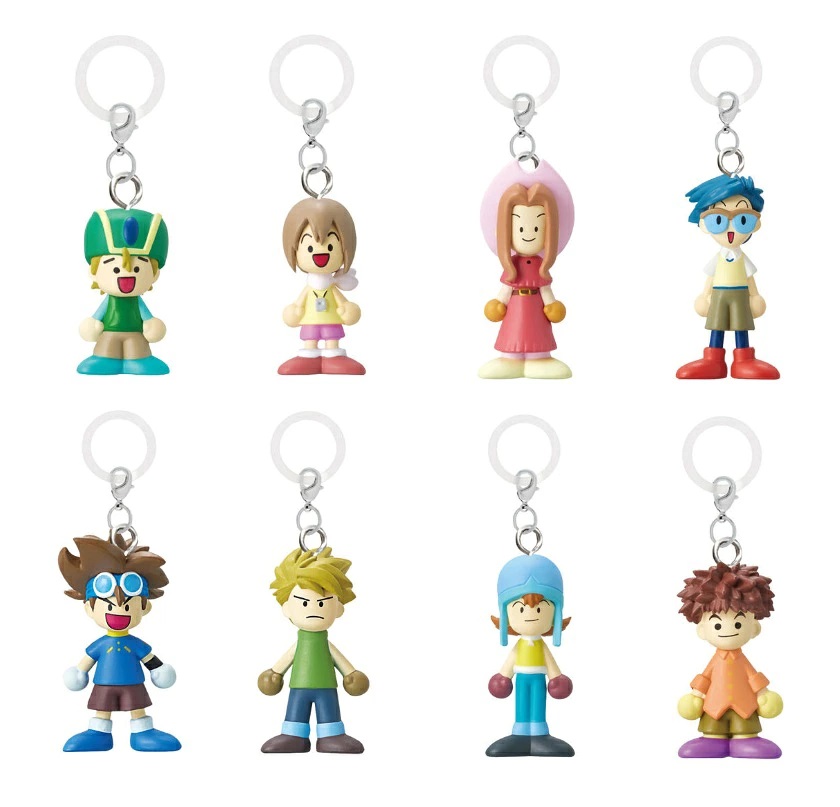 デジモンアドベンチャー めじるしアクセサリー2 【全8種セット】画像