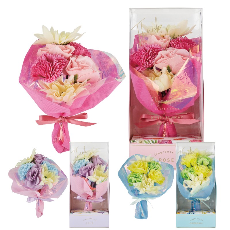 ブーケ　花束 赤系デザイナーお任せ花束・ブーケM｜フラワーギフト・花の通販