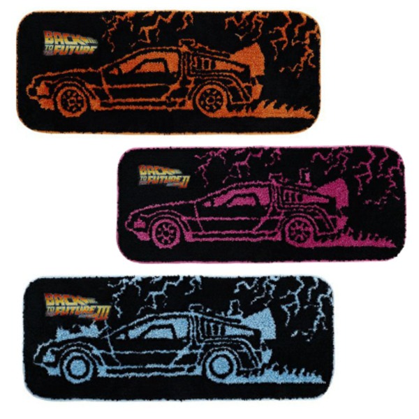 1~7営業日出荷 バック・トゥ・ザ・フューチャー タフトマット 玄関 リビング マット 正規取扱店画像