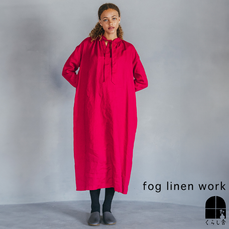 fog linen work フォグリネンワーク リネン 半袖 シャツワンピース ルナ シャツワンピース – fog linen work｜フォグリネンワーク