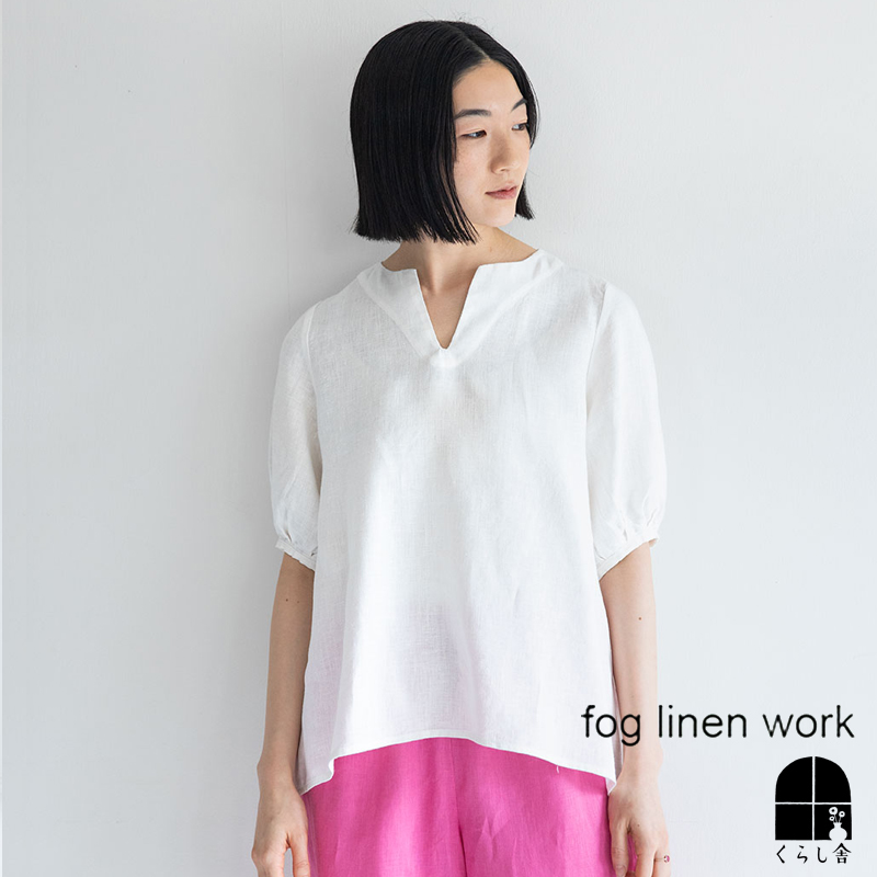 楽天市場】fog linen work アオイ トップ リラ 入荷 フォグリネン 