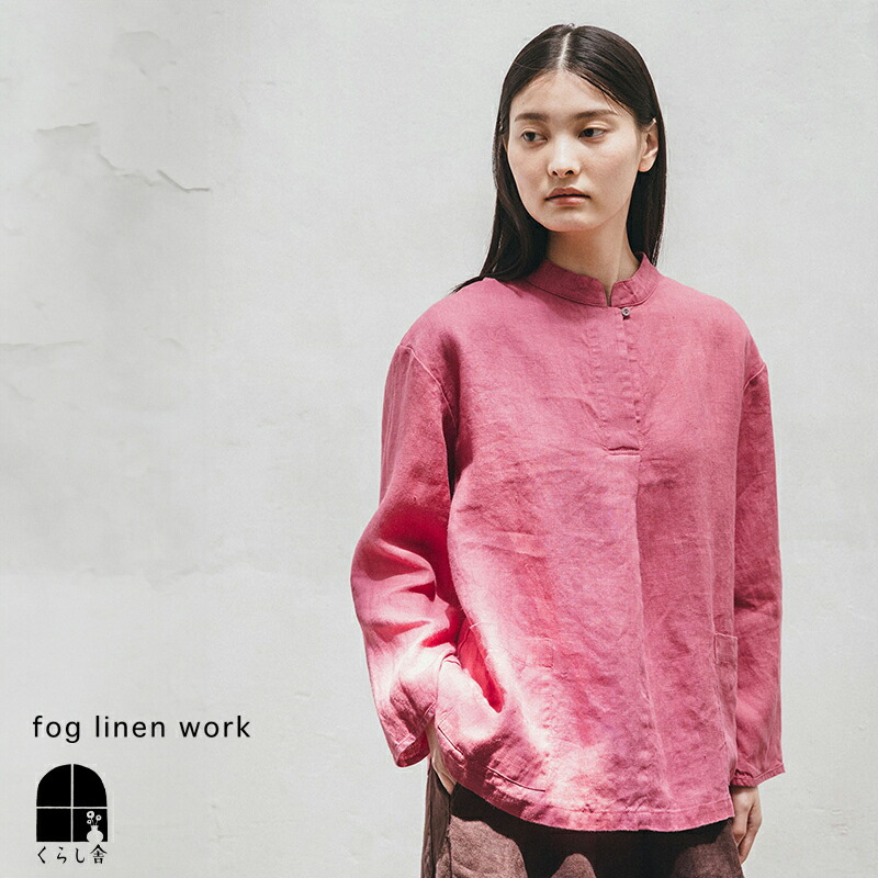楽天市場】fog linen work モニカ ワンピース ブルーインディゴ