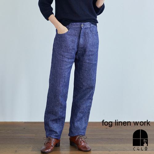 fog linen work. リネン カジュアルパンツ fog linen work｜ロビンパンツ BEIGE GRISE | 趣佳[syuca.jp